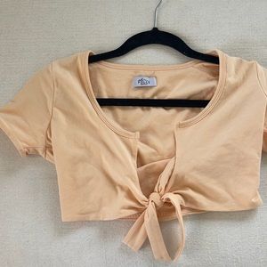 Oh Polly crop top, front tie